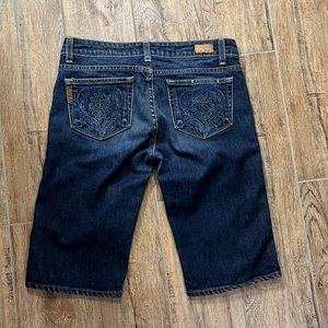 Paige Bermuda denim shorts size 27